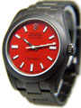 Rolex Milgauss - 116400 - PVD-DLC Red Dial Sapphire Crystal - Used